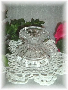 Trío Portavelas de Cristal para 3", 2" o velas de tapiz - muy versátil - Imagen 1 de 5