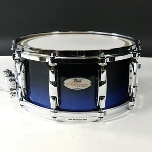 Pearl Reference Series 14x6,5 Snare Drum Ultra Blue Fade Maple Shell - Bild 1 von 10