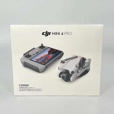 1Day Ship DJI Mini 4 Pro Fly More Combo Plus Drone  DJI RC2 3 Batteries Japan - Image 1 of 4