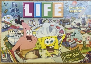 Vintage 2005 The Game of Life SpongeBob SquarePants Board Game COMPLETE in Box  - Picture 1 of 5
