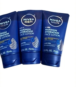 NIVEA MEN Maximum Hydration Deep Cleaning Face Scrub With Aloe Vera, 3 Pack of 4 - Picture 1 of 1