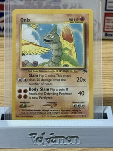 Pokémon TCG Onix 3/18 Southern Islands Promo Vintage NM - Bild 1 von 2