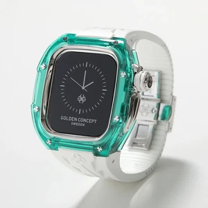 GOLDEN CONCEPT Apple Watch Case Series 10 RSTRIII46 for Men Blue or Green - Picture 1 of 15