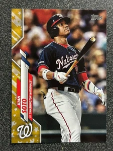 2020 Topps Complete Set Gold Stars Variation Juan Soto #224 - Picture 1 of 1
