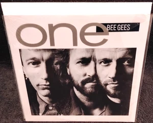 BEE GEES "ONE" (RARE NM VINYL / IN-SHRINK / 1ST RL-1989) - Picture 1 of 11