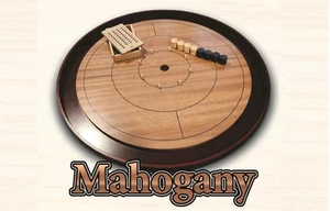 Mahogany Tournament Edition Crokinole Board 2024 - Picture 1 of 3