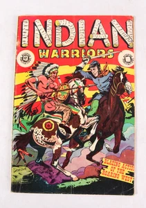 Indian Warriors #8, 1951 Golden Age Comic, 2,5 Good+ - Bild 1 von 6