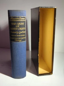 THE COUNT OF MONTE CRISTO - 1941 HERITAGE PRESS EDITION WITH DUST COVER / SLEEVE - Picture 1 of 15