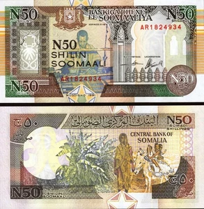 SOMALIA 50 N. SHILIN 1991 PICK R2 UNC - Imagen 1 de 1