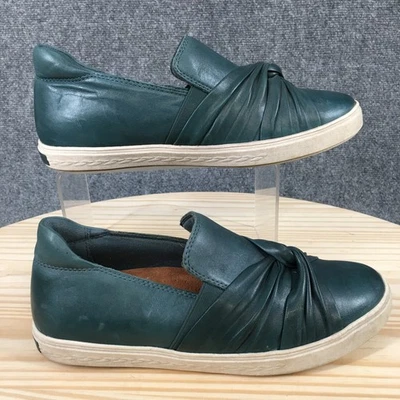 Zapatos Cobb Hill para mujer 8,5 M Willa informales sin cordones mocasín CG8536 cuero verde Foto 1 de 4