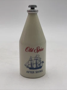 Vintage Old Spice Shulton Cologne After Shave Glasflasche 4,25 Oz USA Star Cap - Bild 1 von 6