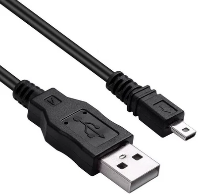 UC-E6 8Pin to USB 2.0 Data Cable for Nikon Panasonic Sony Fujifilm Konica Camera - Image 1 of 3