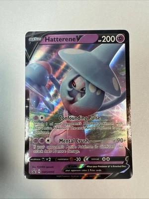 Hatterene V SWSH055 SWSH: Sword & Shield Promo Cards Holo - Image 1 of 4
