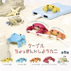 Alle 5 Typen Set (voll komplett) Kabel Chokkin'syo Krabbe Gacha Gacha - Bild 1 von 3