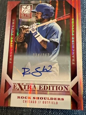 2013 Panini Elite Extra Edition - Rock Shoulders #90 Rookie Autograph - Image 1 of 3