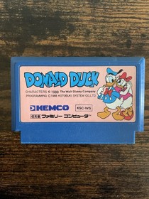 Nintendo NES Famicom Donald Duck Tested and Cleaned From Japan