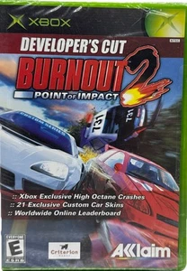 Burnout 2: Point of Impact - Developer's Cut - Microsoft Xbox - Brand New Sealed - Picture 1 of 3