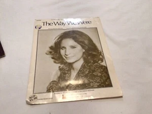 The Way We Were - Barbra Streisand Columbia 1973 Noten - gut zum Einrahmen - Bild 1 von 5