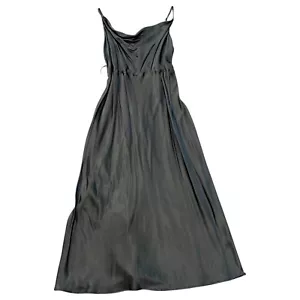 Wayne Cooper Cowl Neck Slip Dress Khaki Size 18 RRP $149.95 - Picture 1 of 1