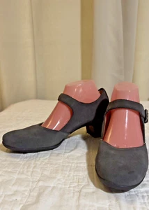SoftWalk Women’s Irish II Dress Pump Size 10 N Dark Gray Leather Heels - Picture 1 of 8