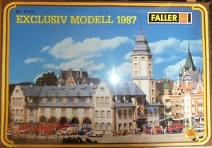 Faller 1987 Exclusiv Modell B-900 H0 Bausatz Feuerwache Eingeschweißt Neu in OVP - Bild 1 von 2
