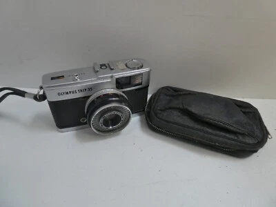 VINTAGE OLYMPUS TRIP 35 CAMERA COMPACT 35MM WITH CASE — 第 1/4 张图片
