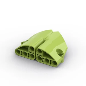 Lego Technic 1x Paar Panele Flügel side A B panel 87080 87086 limette lime - Picture 1 of 1