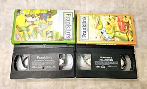 *Hard to Find* FRANKLIN'S HALLOWEEN VHS + Franklin's Fort - Picture 1 of 3
