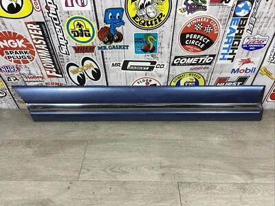 Buick Lesabre 1997 1998 1999 personalizado puerta trasera derecha moldura fabricante original usado plateado Foto 1 de 4