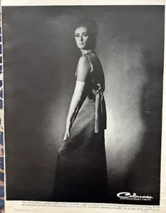 60's 2-Page Celanese Fashion Ads - Saks Fifth Avenue Design Salons 1963 - Picture 1 of 3