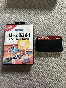 Alex Kidd In Shinobi World Master System Sega No Manual PAL