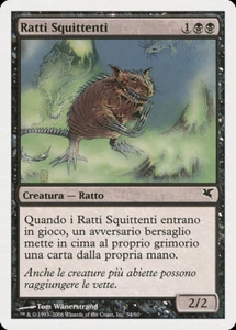 MTG CHITTERING RATS EXC - RATTI SQUITTENTI - PEGASO - MAGIC - Picture 1 of 1