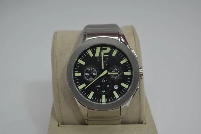 Puma Men's Stainless Steel Black Dial Chronograph PU101961006 $170 Watch - Image 1 of 4