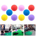  10 Pcs Golf Indoor Training Colored Balls Practice Elastic Soft