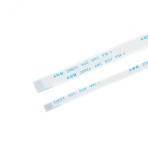6P FFC/FPC Ribbon Flat Cable Flexible Pitch 0.5mm 1.0mm VW-1 80C 60V 5CM-300CM - Picture 1 of 4