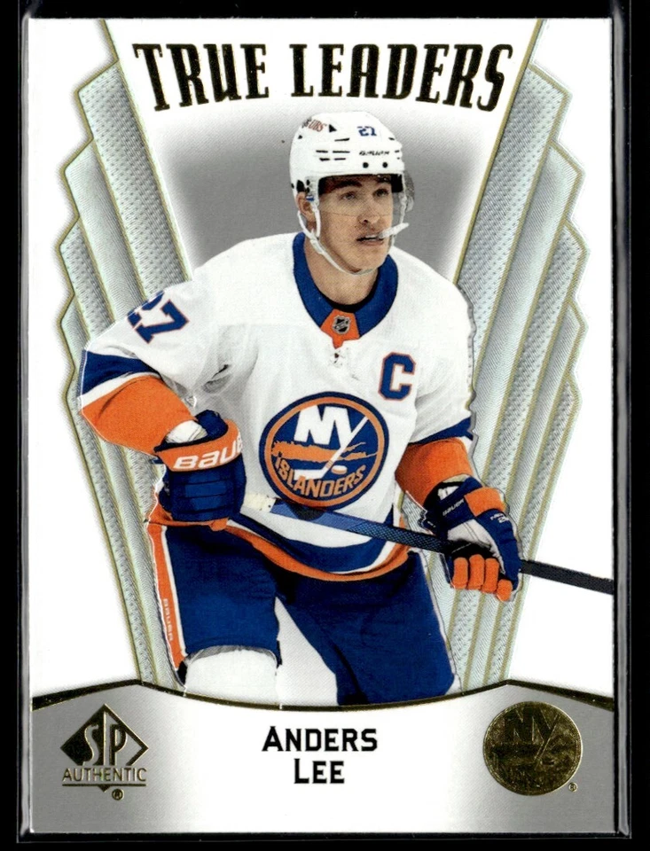 2022-23 Sp Authentic true leaders Anders Lee #TL-24 - Image 1 of 2