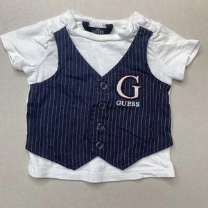 Boys size 000, Guess, novelty cotton t-shirt / top, GUC - Picture 1 of 6