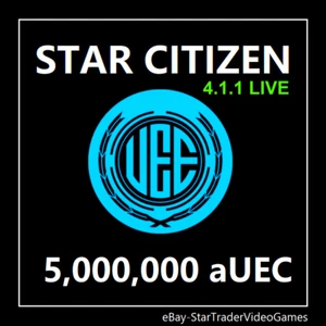 STAR CITIZEN - 5,000,000 aUEC (Alpha UEC) for 4.3.2 LIVE - Picture 1 of 2