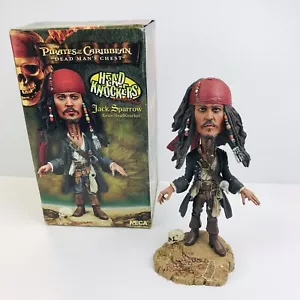 NECA, DISNEY, PIRATES OF THE CARIBBEAN, CAPT. JACK SPARROW, RESIN HEADKNOCKER - Picture 1 of 9