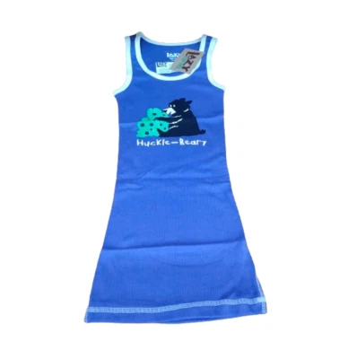 Lazyone Women Pyjama Tank PJ Tops T-Shirts Nightwear Sleeveless Cotton D117 - Image 1 of 3