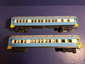Custom Paint O Scale 2 Rail SYLVANIA GOLDEN GATE Passenger Cars Old kits - Picture 1 of 11