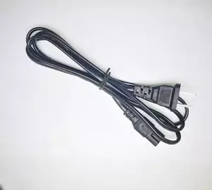 1.5m 4.9ft US 2-Prong Port AC Power Cord/Cable for PS2 PS3 Slim - Picture 1 of 4
