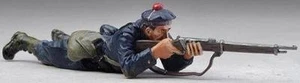 THOMAS GUNN WW1 FRENCH GW039B FRENCH MARINE PRONE FIRING RIFLE - Picture 1 of 3