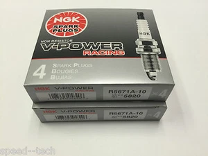 NGK Spark Plug R5671A-10 / 8 pk @ 6.99 per plug - Picture 1 of 2