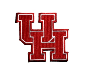 Parche bordado de hierro/coser de 3 pulgadas con logotipo de la NCAA de University of Houston Cougars - Imagen 1 de 3