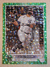 2022 TOPPS SERIES 1 #5 ROUGNED ODOR GREEN ICE FOILBOARD 398/499 NEW YORK YANKEES