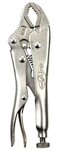 Vise-Grip 5CR 5" Long, 1-1/8" Jaw Capacity Curved Jaw Locking Pliers - Picture 1 of 2