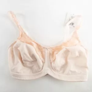 Amoena Mastectomy Bra 36D Pink Keily Style 2010 Wire Free Pockets Adjustable - Picture 1 of 8