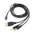 6.56Ft Usb Ofc Audio Cable Connecter For Steelseries Arctis 3/5/7/Pro Headphone