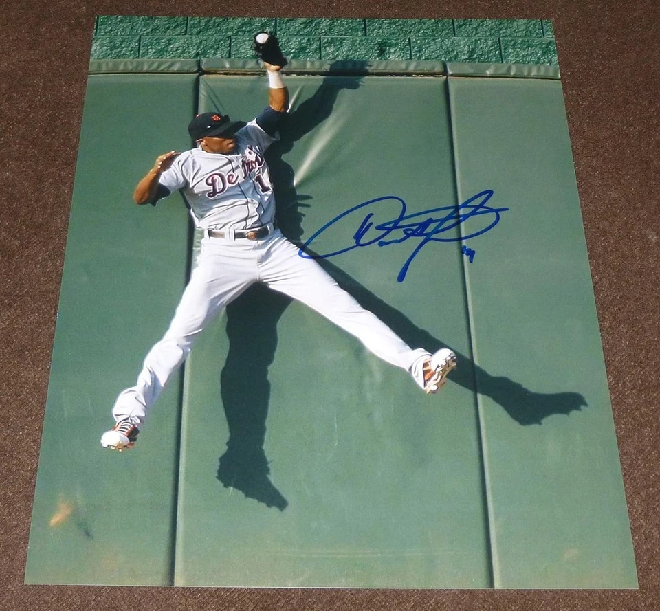 AUSTIN JACKSON SIGNED 8x10 inch PHOTO DETROIT TIGERS AUTO — 第 1/1 张图片